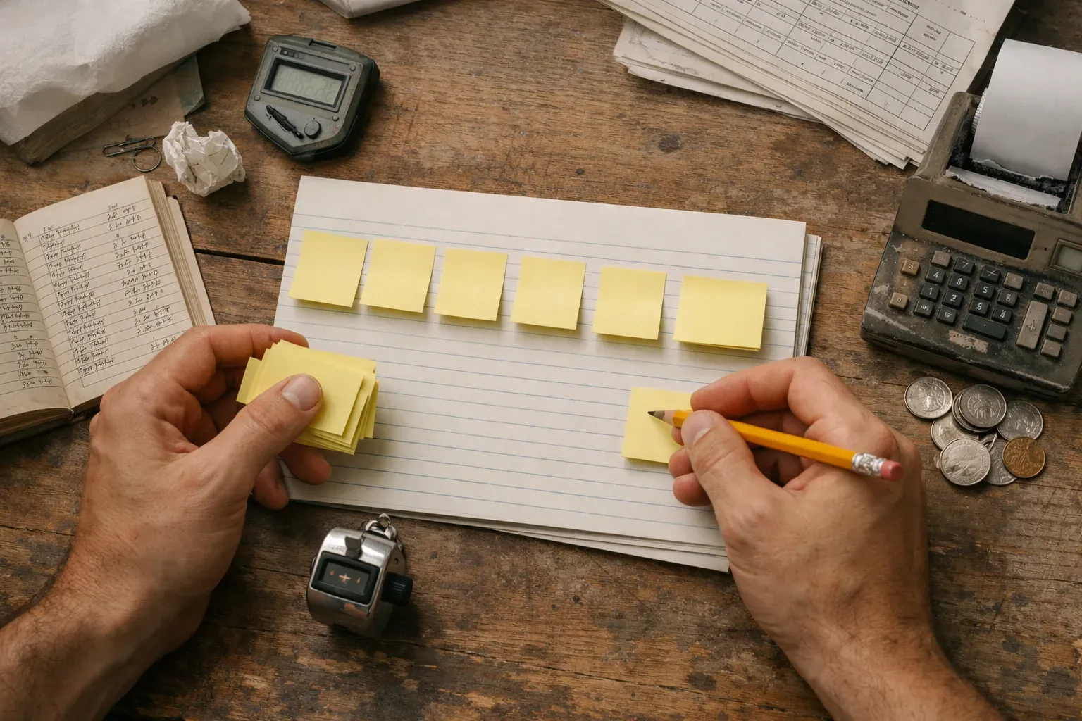 Editorial photograph illustrating A practical first test  Before you commit to a macro workflow, test the task you repeat most often.