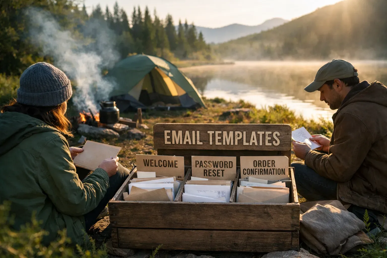 Editorial photograph illustrating Email notification template examples  Below are practical examples you can adapt. They are written to be specific enough to use, but flexible enough to fit different teams and tool