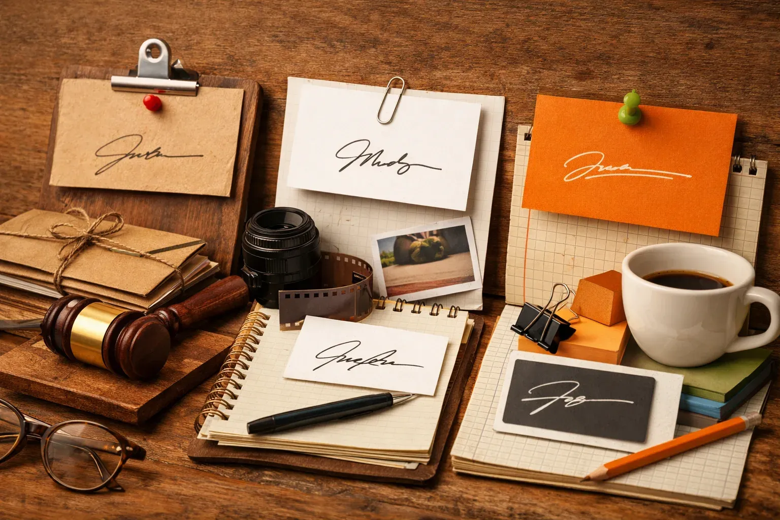 Editorial photograph illustrating How to choose the right signature style  The best signature is the one that fits your role and the kind of email you send.