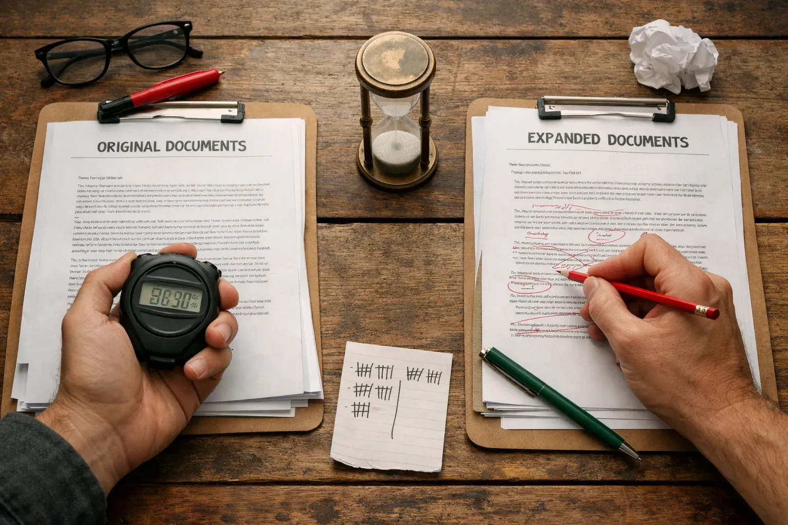 Editorial photograph illustrating A quick test you can run before you decide The fastest way to know whether a text expander fits is to test it against your real work.