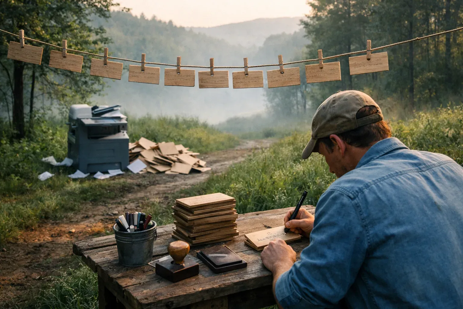 Editorial photograph illustrating The typo question is the giveaway  If you are deciding between the two tools, watch what happens when you need to type the same phrase for the tenth time.