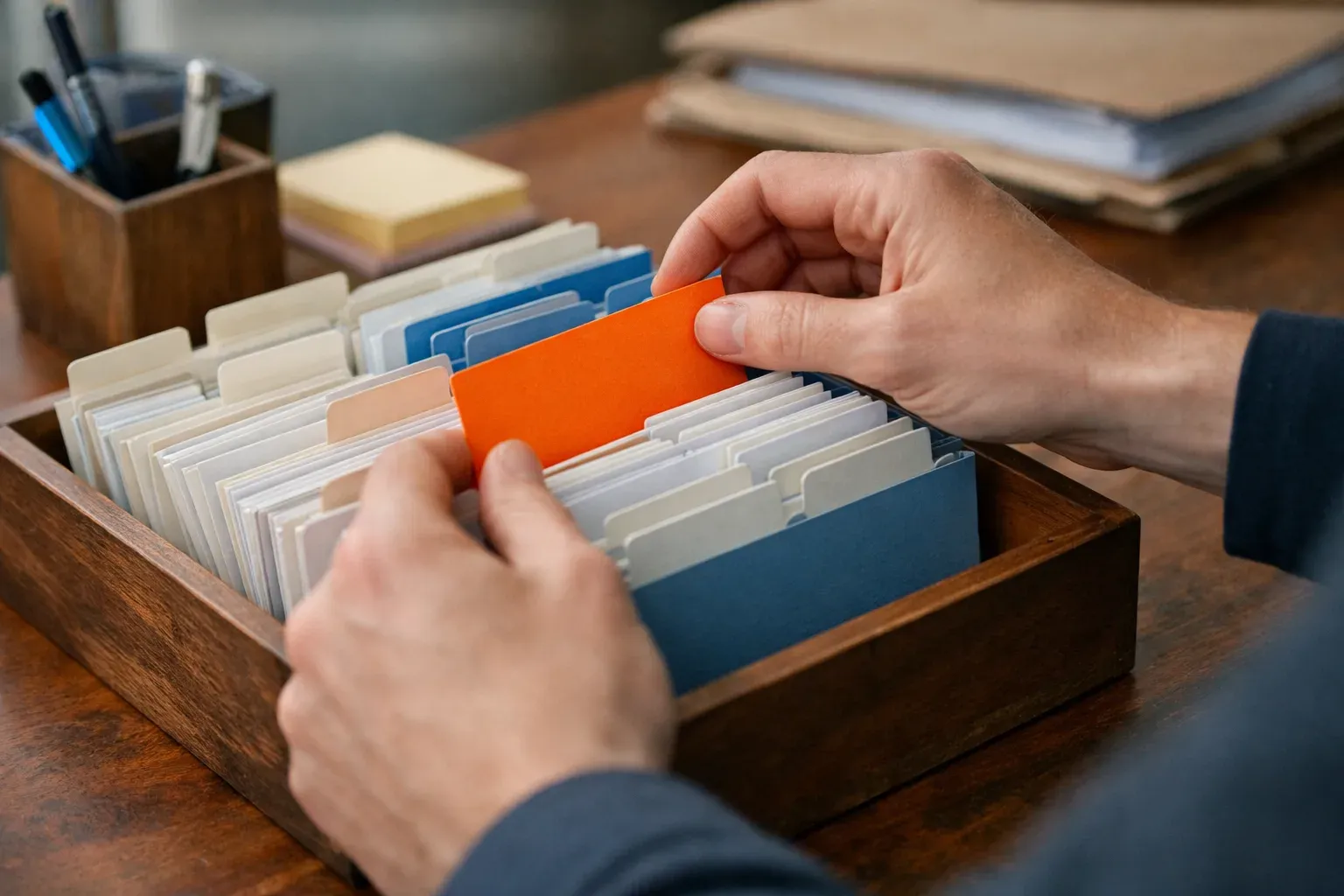 Editorial photograph illustrating How to organize a shared response library A shared library works best when agents can recognize the right response quickly and trust that it is current. A practical setup separate