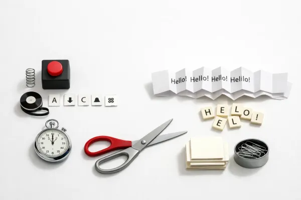 Editorial photograph illustrating Mac Macro Recorder: When a Text Expander Is the Better Fit