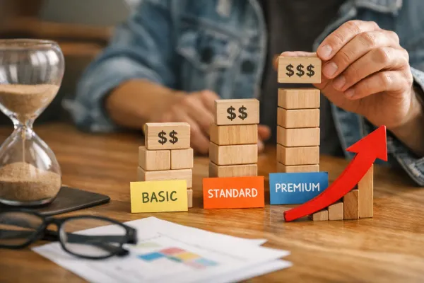 Editorial photograph illustrating TextExpander Pricing in 2026: Plans, Features, and Costs